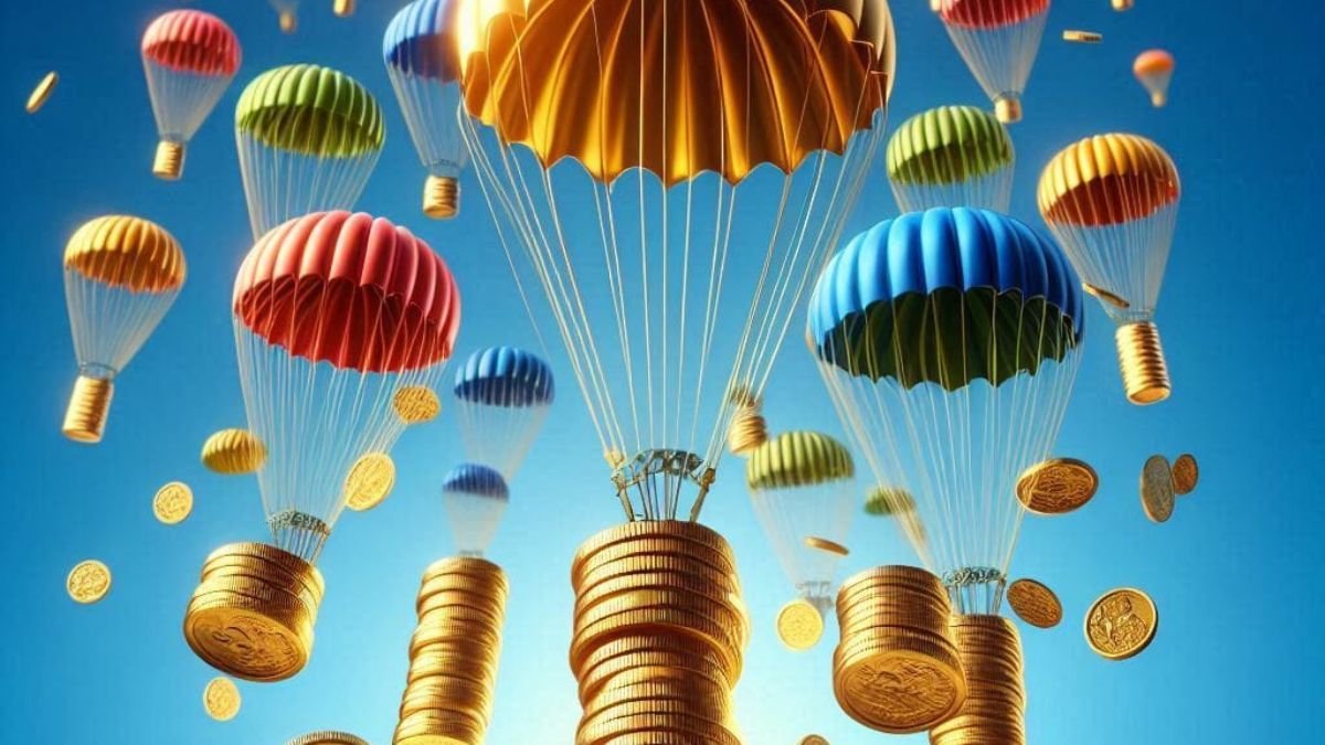 10 principais airdrops de criptomoedas na história